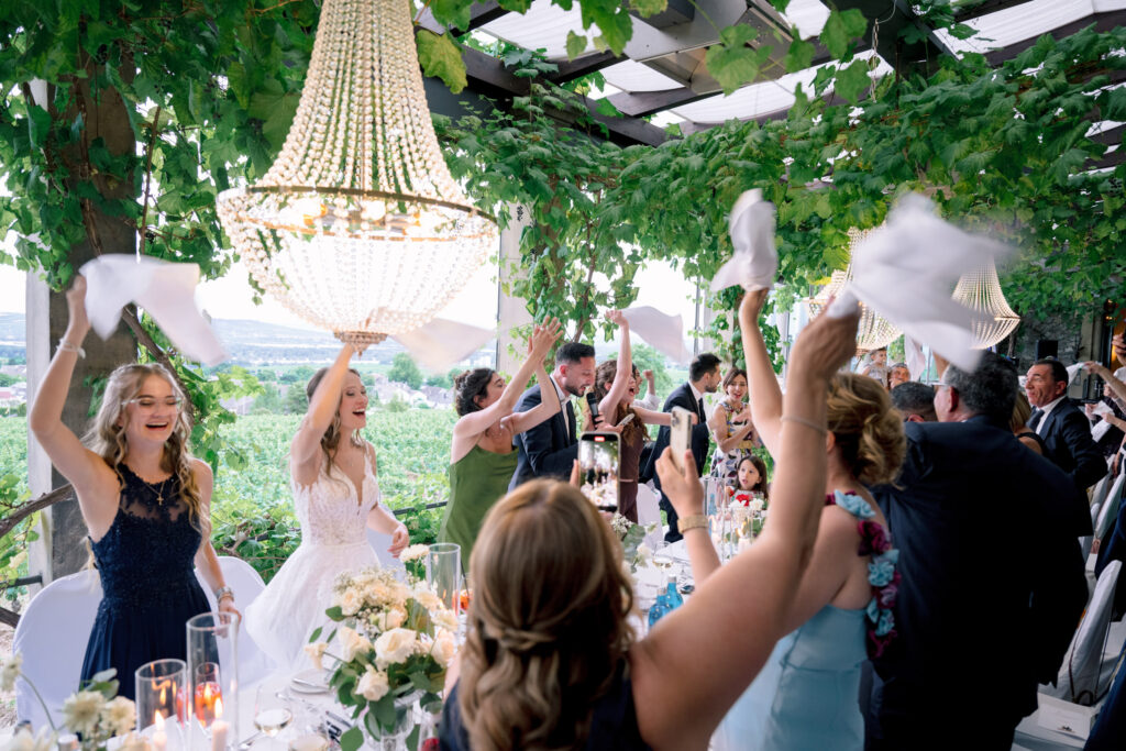 A vibrant Italian wedding weekend filled with emotion, love, laughter, music and dance.