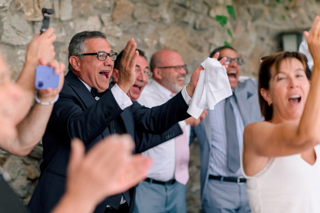 A vibrant Italian wedding weekend filled with emotion, love, laughter, music and dance.